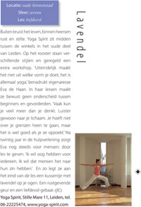 yoga spirit in yoga magazine